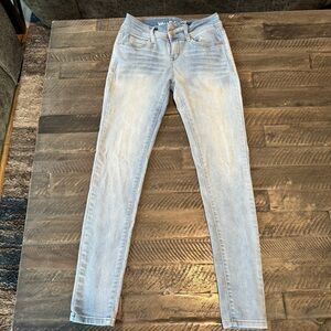 Wallflower Junior Skinny Jeans Light Blue Size Regular 5